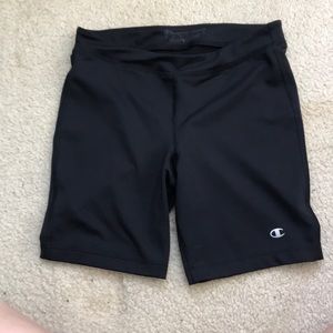 champion compression/biker shorts